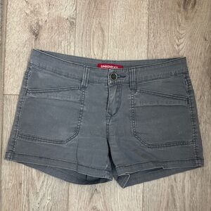 UNIONBAY Women's Charcoal Jean Shorts